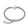 Contigo Curved Cross Bracelet