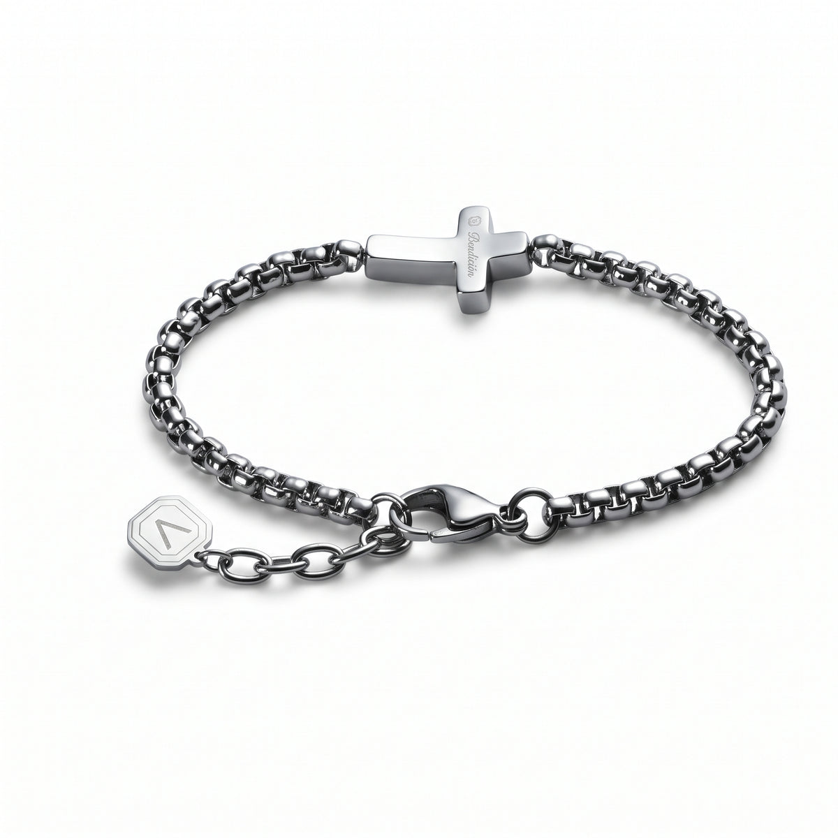 Contigo Curved Cross Bracelet