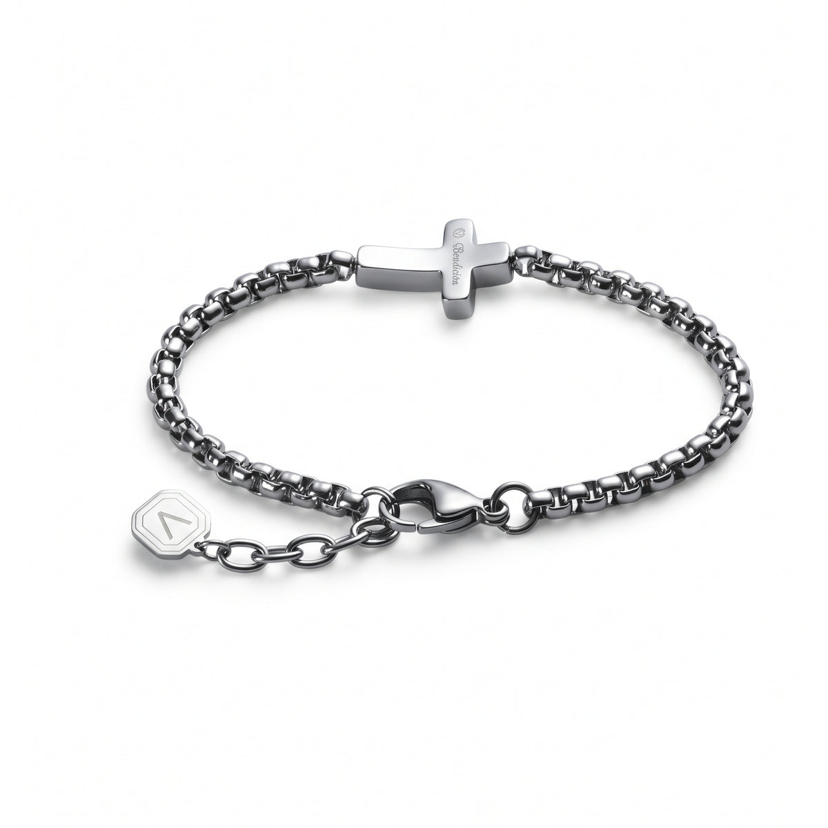 Contigo Curved Cross Bracelet