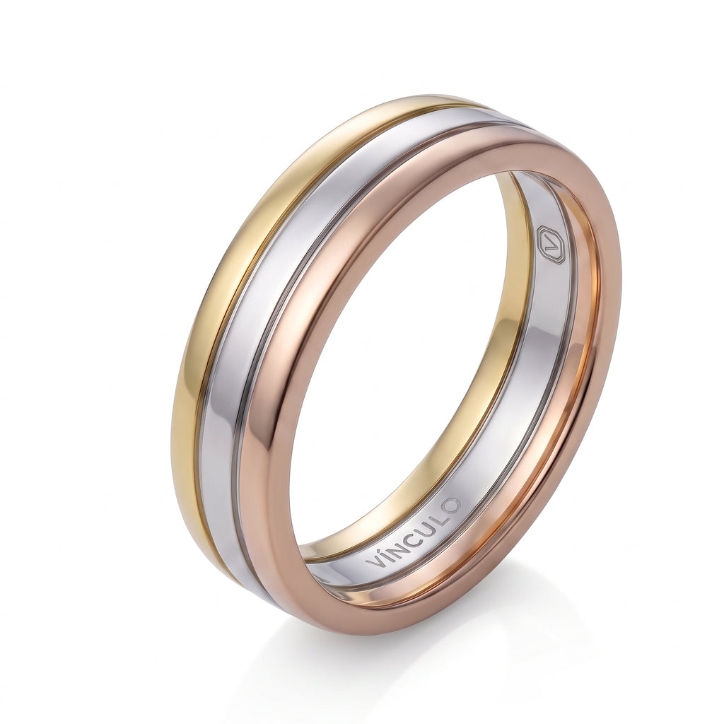 Hogar Tricolor Ring