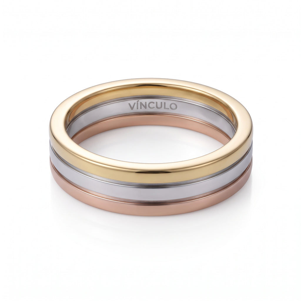 Hogar Tricolor Ring