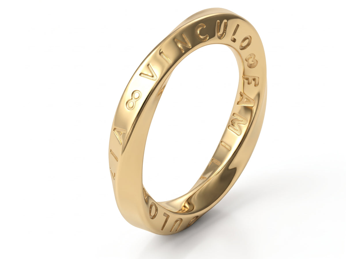 Siempre Engraved Ring