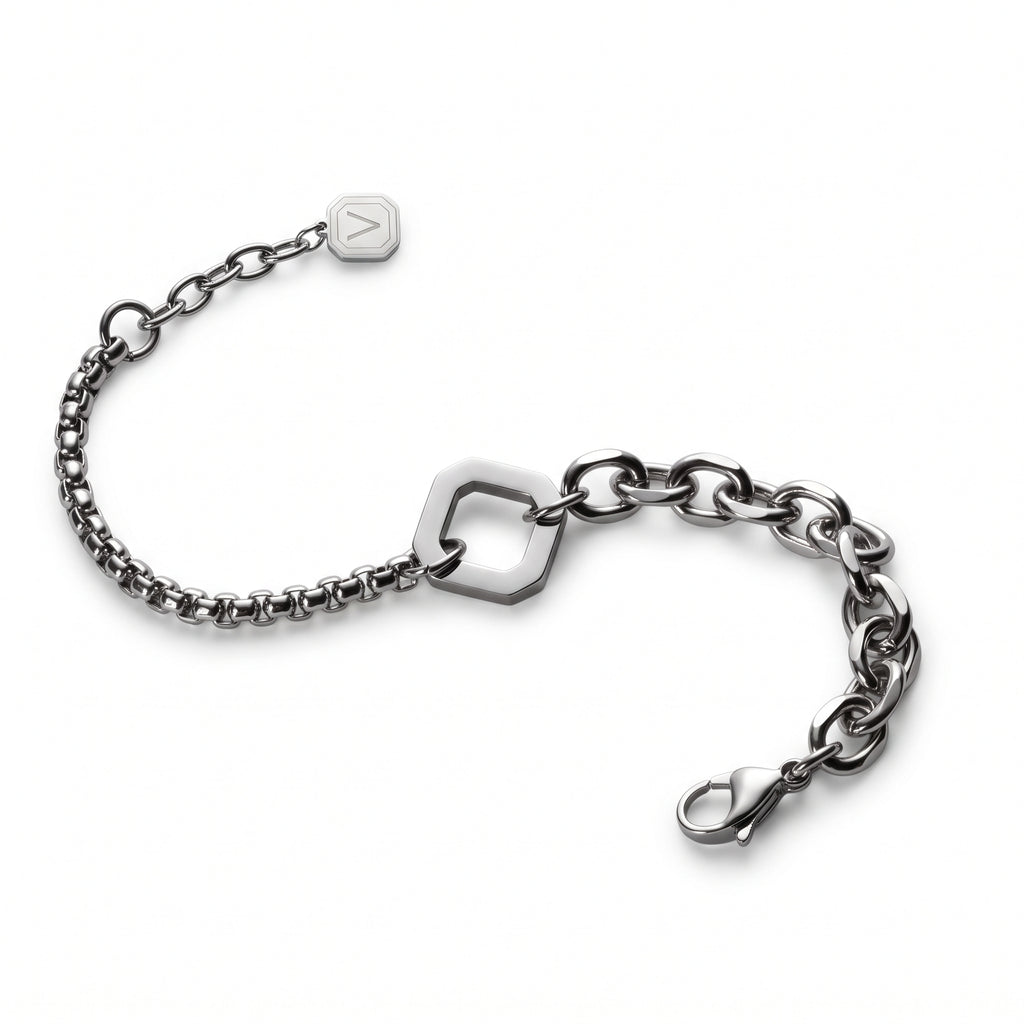 Pilar Square Clasp Bracelet