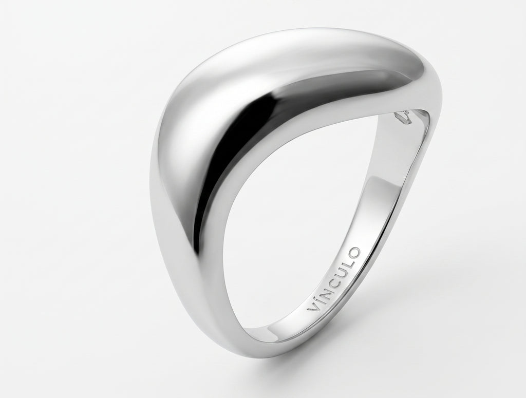 Pilar Irregular Wide Ring