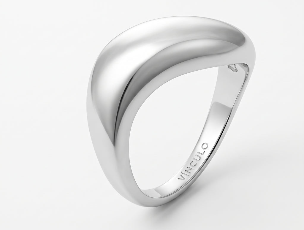 Pilar Irregular Wide Ring