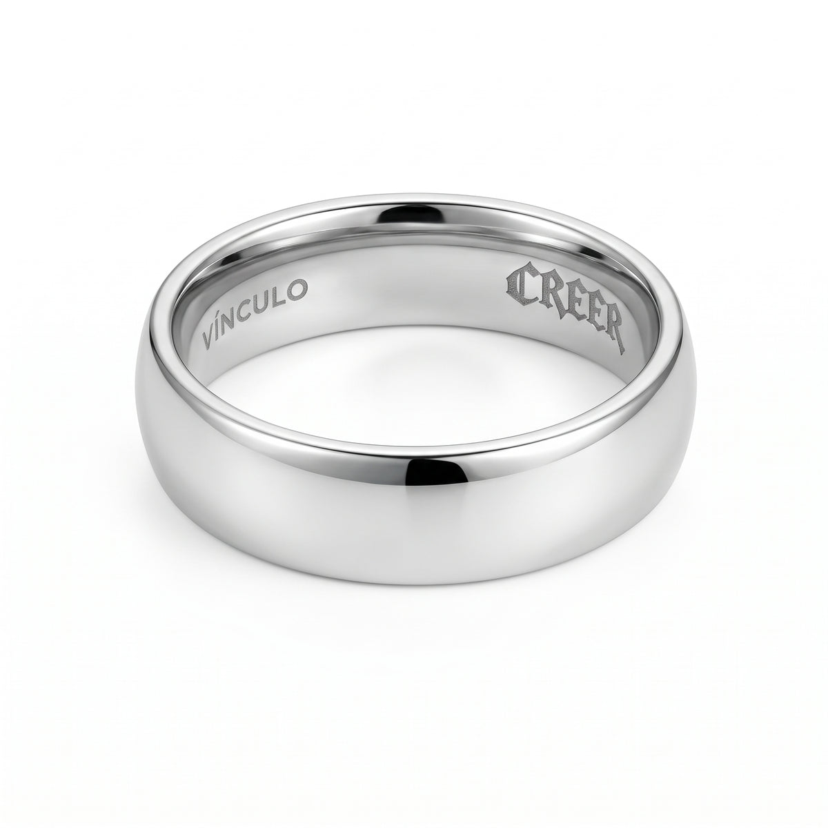 Pilar Polished Round Ring