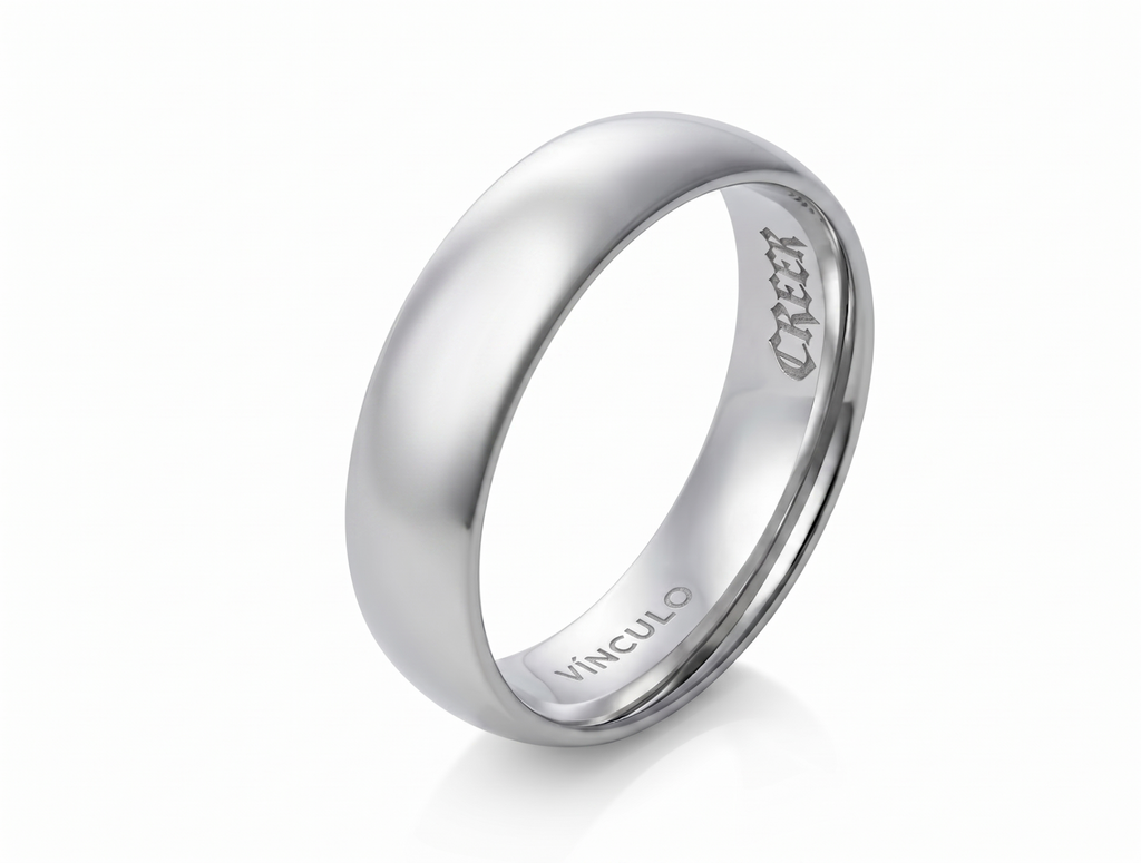 Pilar Polished Round Ring