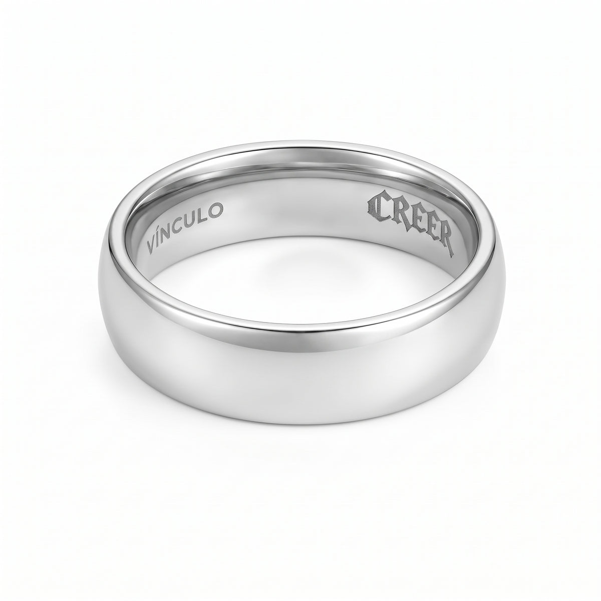 Pilar Polished Round Ring