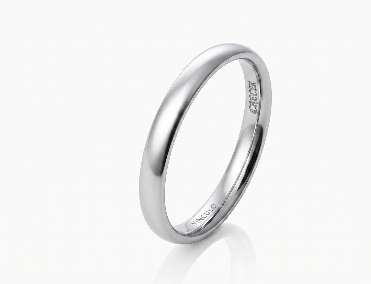 Pilar Slim Round Ring