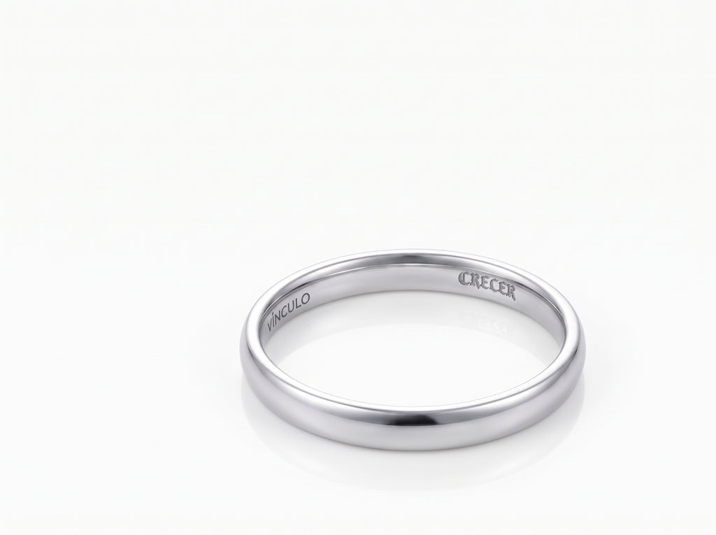 Pilar Slim Round Ring