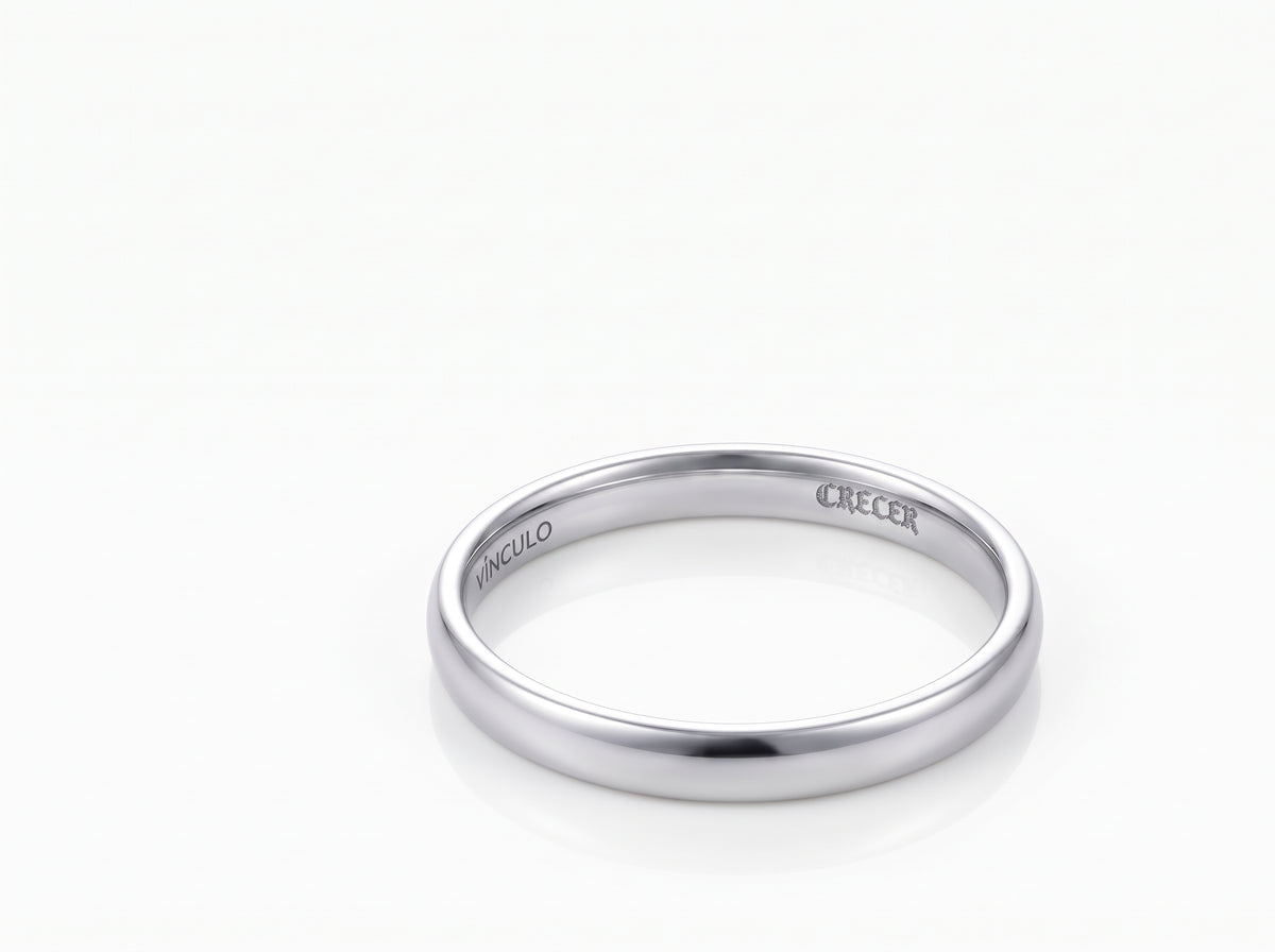 Pilar Slim Round Ring
