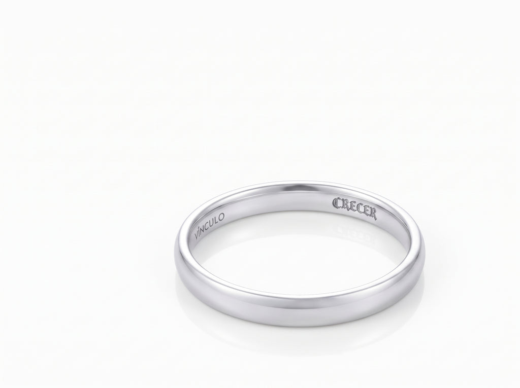 Pilar Slim Round Ring