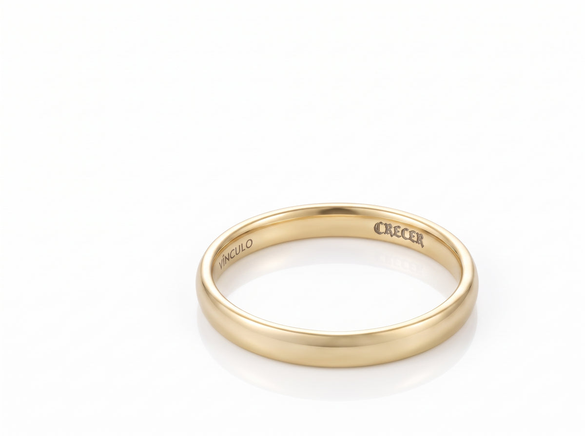 Pilar Slim Round Ring