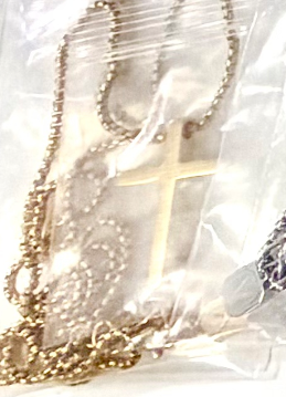 Contigo Slim Cross Necklace