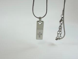 Secreto Rectangular Cross Necklace