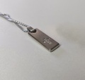 Secreto Rectangular Cross Necklace